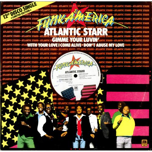 ■■Atlantic Starr / YOU 12” レコード■■ Atlantic Starr Gimme Your Luvin' UK 12